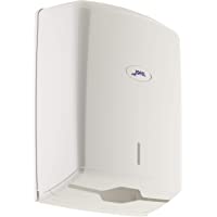 Jofel AH37000 - Dispensador de toallas formato zig-zag- admite 600 toallas- color blanco